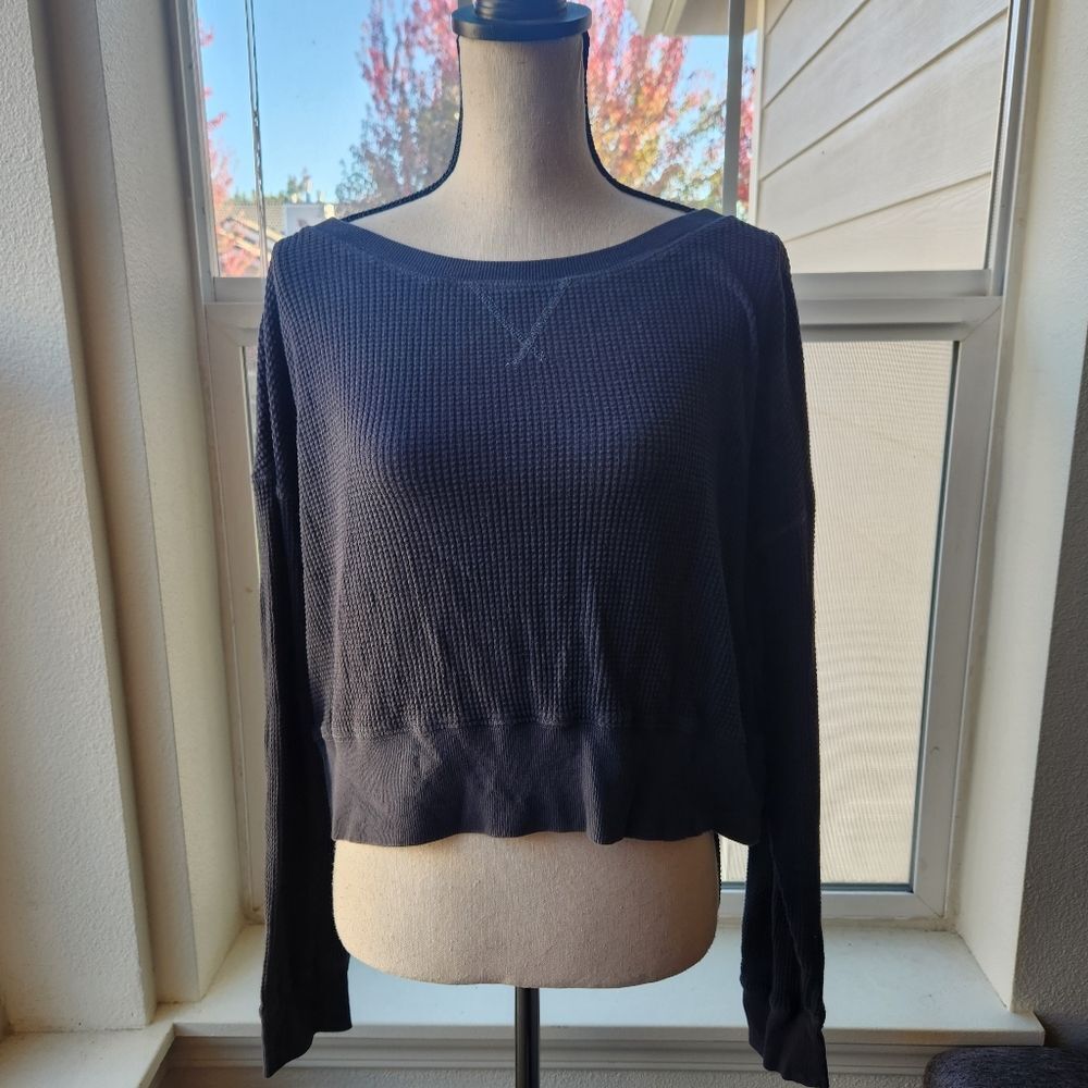 Offline by Aerie Waffleknit Top | M